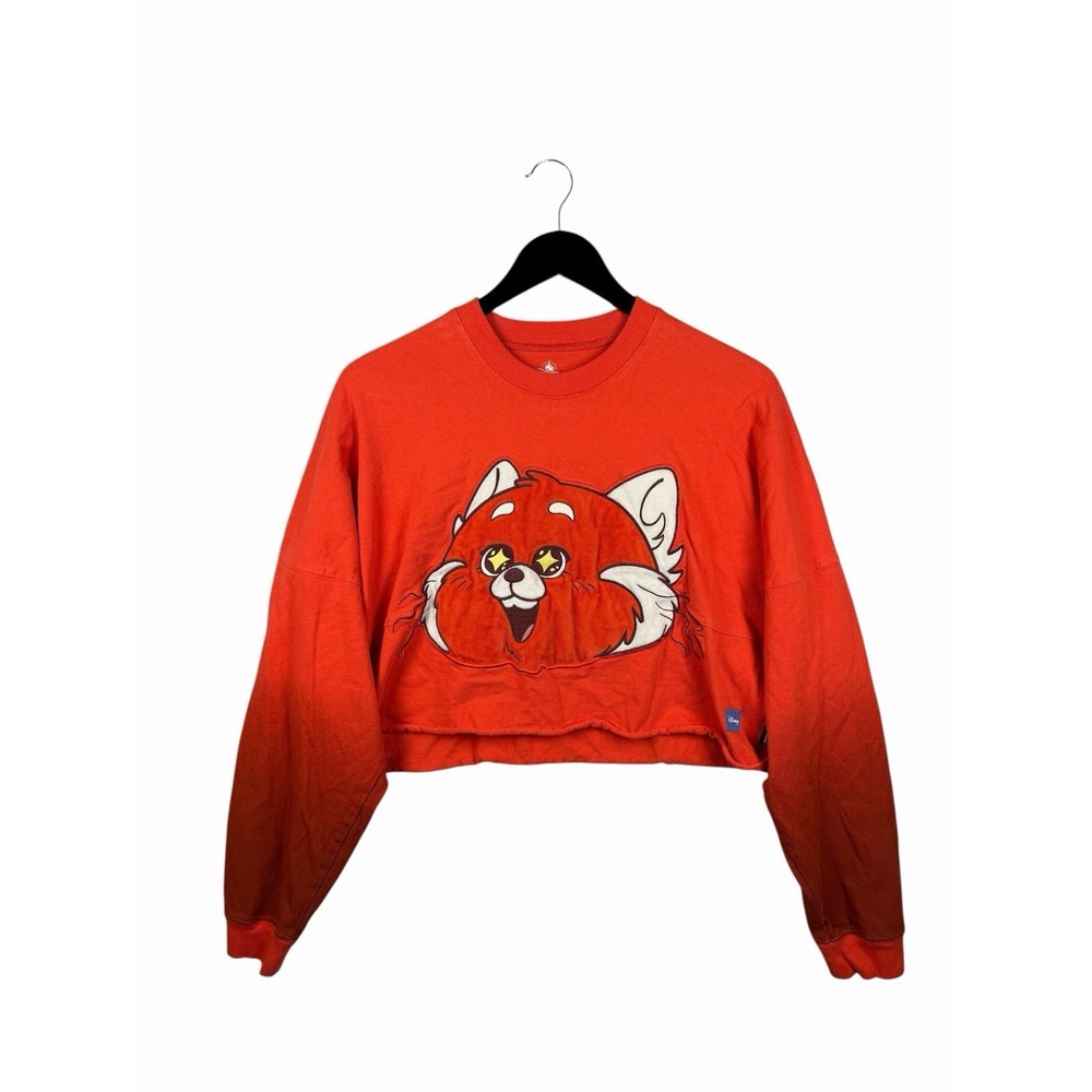 Disney Turning Red Mei Panda Spirit Jersey Cropped Women's S Freakin Adorable